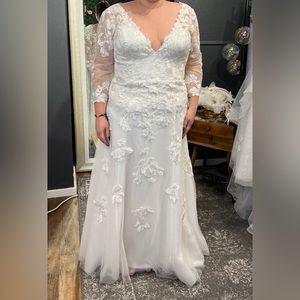 Custom 2 in 1 Wedding Gown
